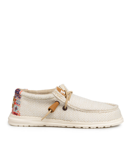 Zapato Alpargata Hueso Lona 1247